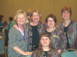 Ethel with Diane Huber